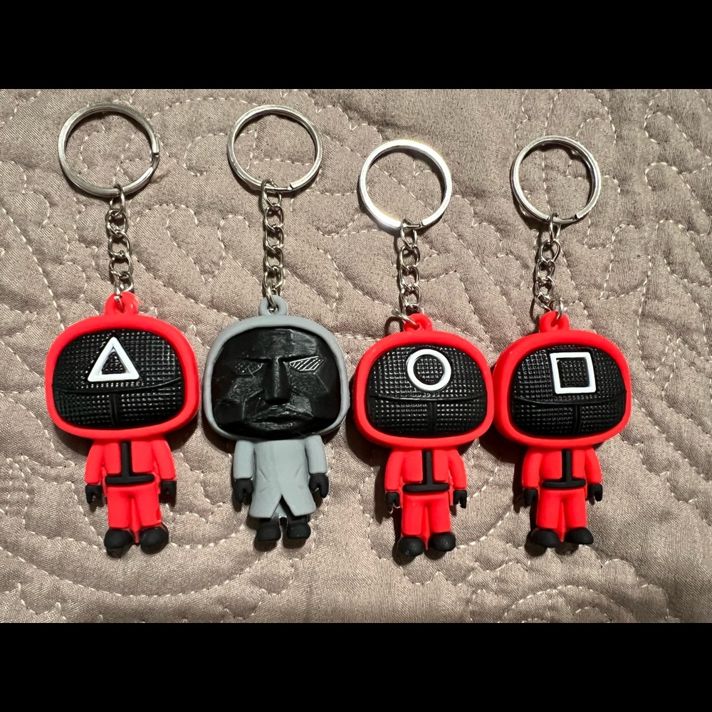 Set Squid Game keychain - Picture 2 of 8